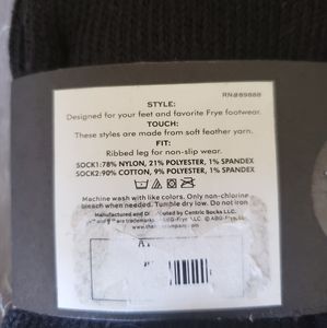 Frye Accessories - NWT Frye Boot Socks Frye Accessories - NWT Frye Boot Socks